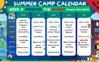 Week 8 of Summer Camp